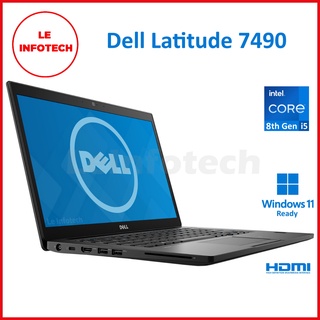 Dell Latitude 7490 14in Laptop Quad Core Intel Core i5-8250U 8/16GB RAM 256/512GB/1TB SSD WebCam HDMI USB-C W11Pro USED