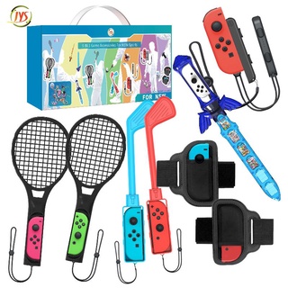 Nintendo switch sports 9 in 1 accessories bundle