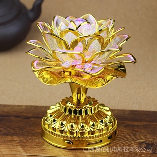 Lotus Chinese Buddhist Buddha Pray Music Machine With 8/22 Songs Incantation 