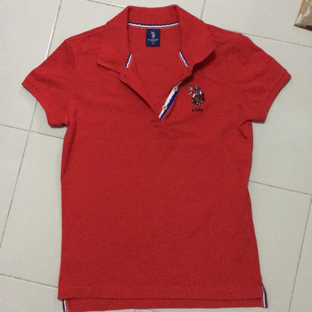 uspa red t shirt