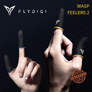 Flydigi Wasp Feelers 2 Finger Sleeve Sweat-Proof Finger Cover mobile phone Gaming tablet PUBG Game Thumb Gloves