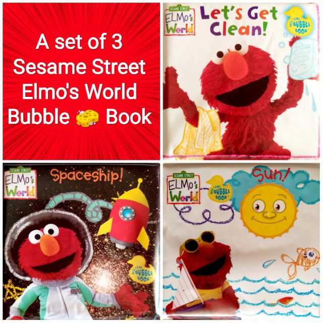 elmo books and toys