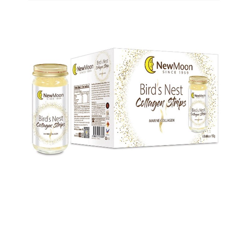 New Moon Bird’s Nest with Collagen Strips 6s x 150g Shopee Singapore