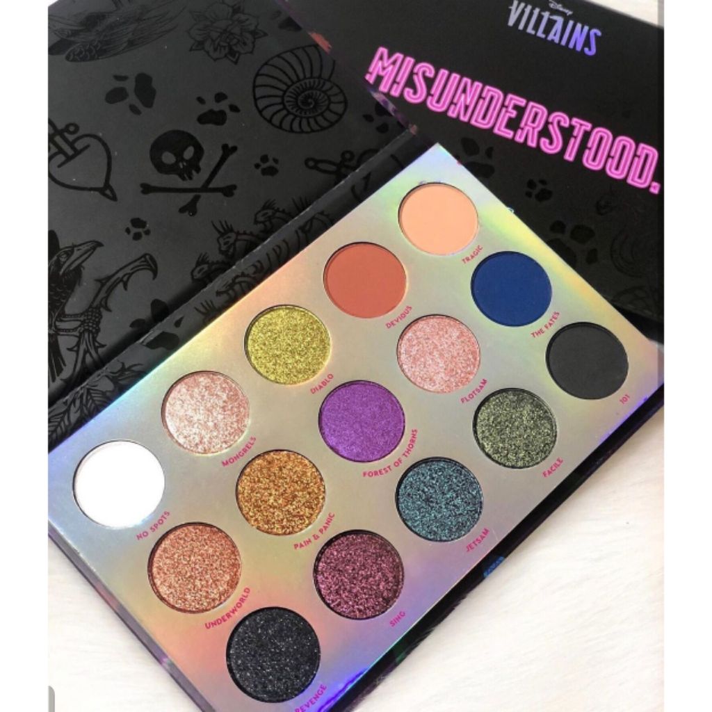 Colourpop X Disney Villains Misunderstood Eyeshadow Palette