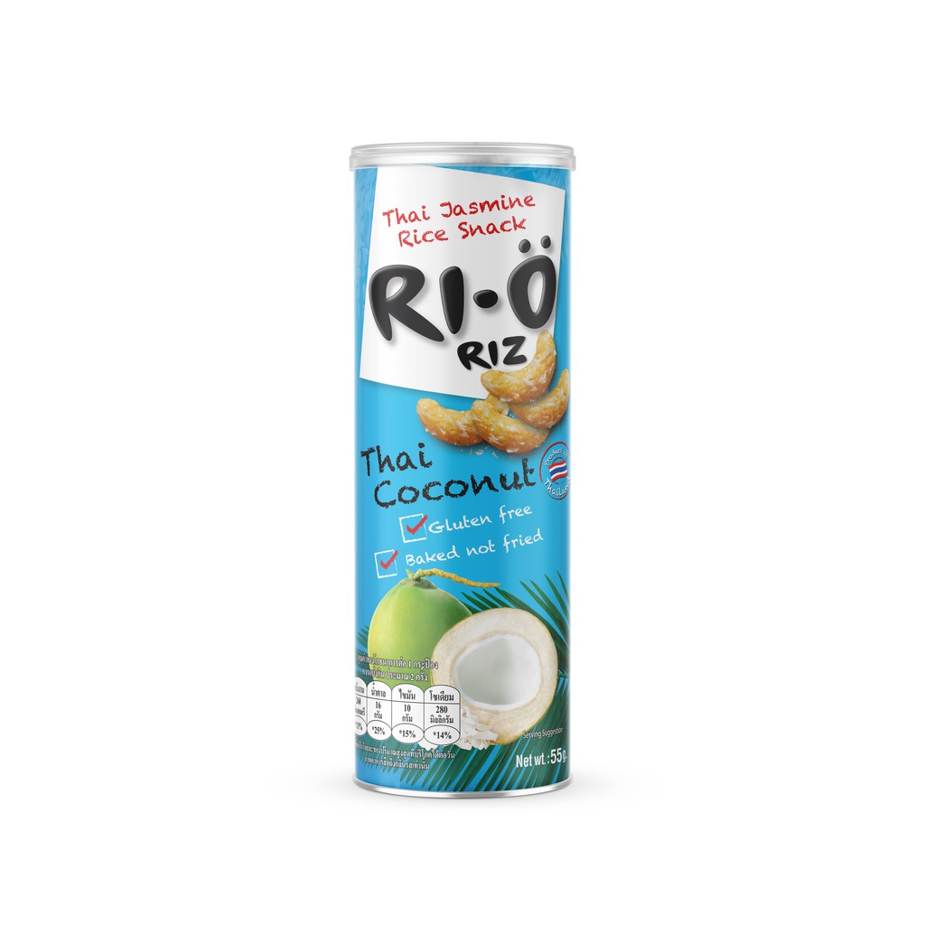 Ri O Riz Thai Jasmine Rice Snacks Assorted Flavours 55g Shopee Singapore