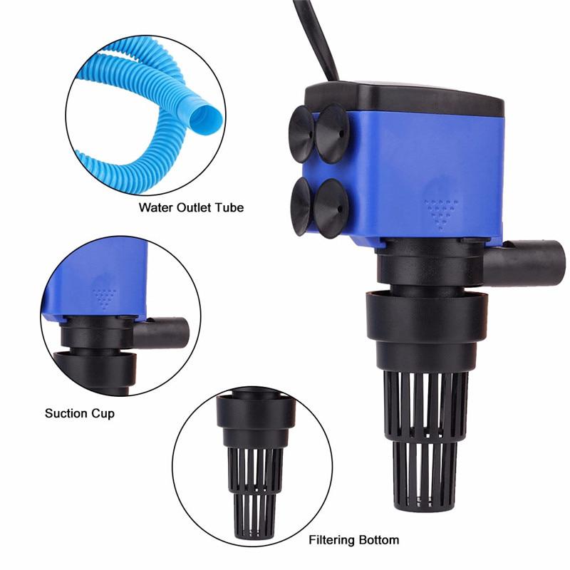 3-in-1 Multi-function Aquarium Filter Air Pump Water Pump Fish Tank ...