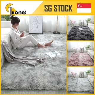 Carpet Long Fur Nordic Fluffy Living Room Bedroom Modern Floor Mat Modern Rug Simplistic Anti-slip Thick | Raya 2022