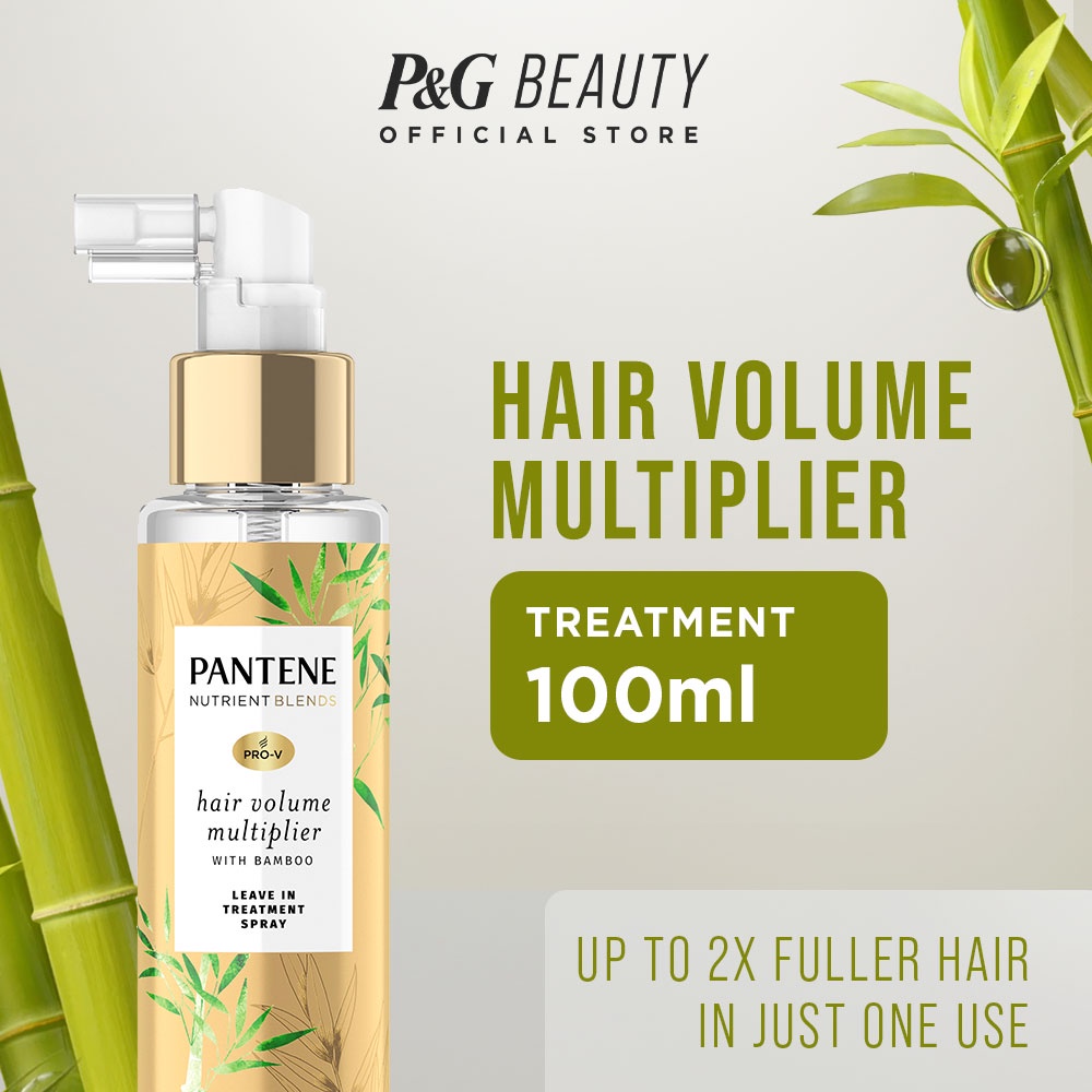 Pantene Nutrient Blends Hair Volume Multiplierilluminating Color Care Rescue Shots Treatment 6907