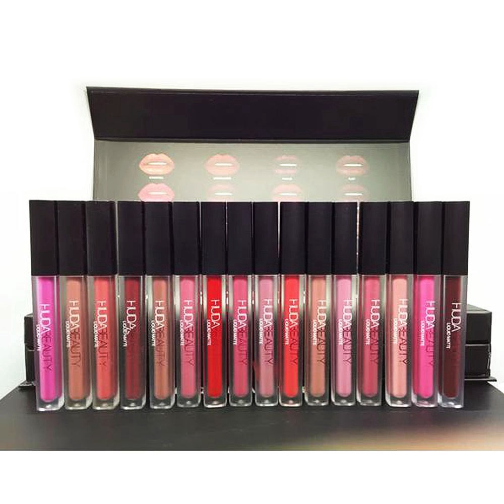 huda beauty 16 lipstick set