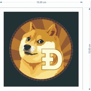 [Local SG] ***Free shipping***Dogecoin Car Decal *Buy 1 get 1 free*