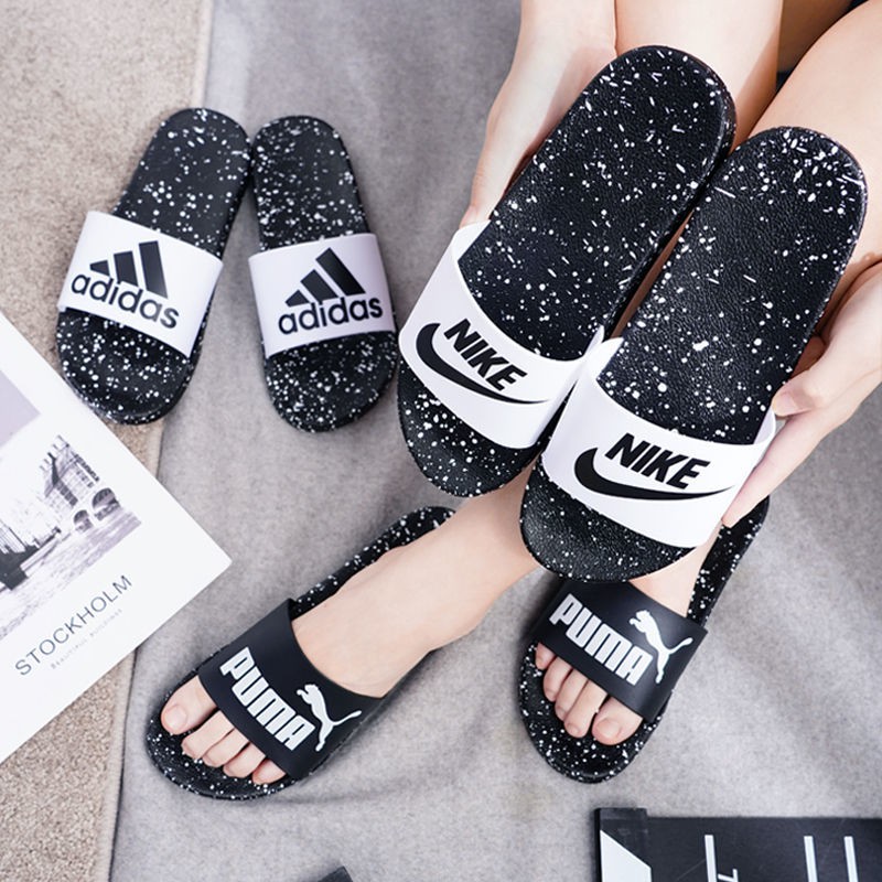 puma fuzzy slippers