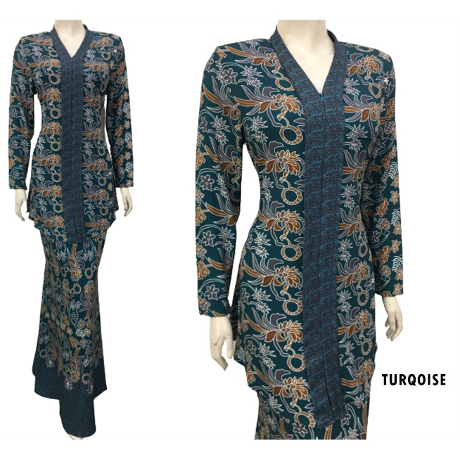Shop Malaysia Vivfashionhouse Batik Fashion Clothes Kurung Kebaya And Fabric Acut Fabric Size 38 50 Shopee Singapore