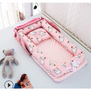 {SG Local Seller} Latest 20 Designs! Convenient Washable Foldable Carrying Separated Baby Portable Cot Newborn