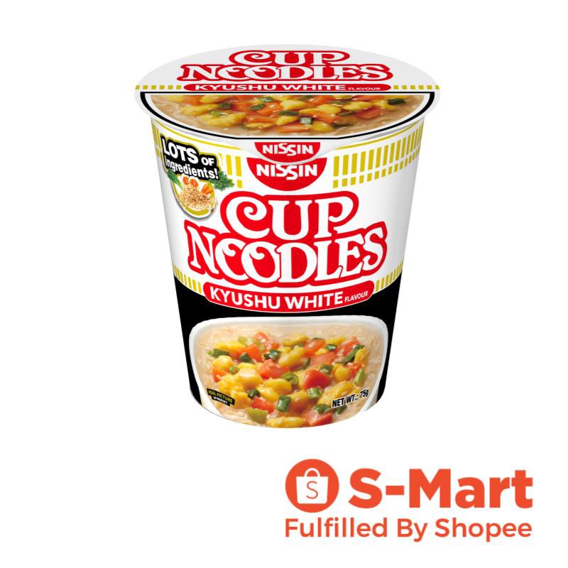 Nissin Cup Noodles Kyushu White 75g Shopee Singapore