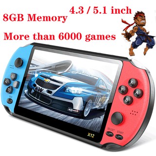 Portable 4.3/5.1 inch Double Rocker Handheld Game Console Support TV Output Retro Gaming Player PSP