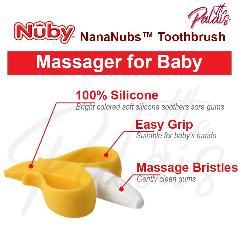 nuby nana nubs massaging toothbrush