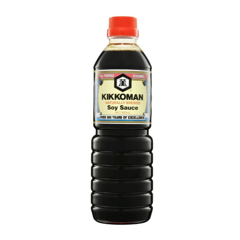 Kikkoman Naturally Brewed Soy Sauce 600Ml Shopee Singapore