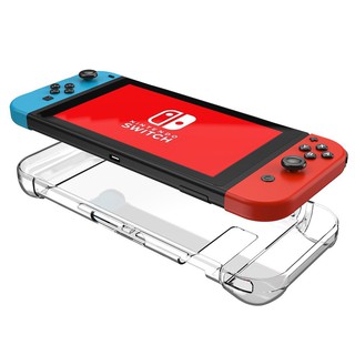 [SG] Nintendo Switch (Gen 2/1) Crystal Clear Case - Hard casing cover, Protects against impacts and scratches