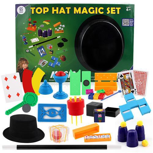 Magicians Hat Magic Set 150 Tricks Kids Children Play Toys Game