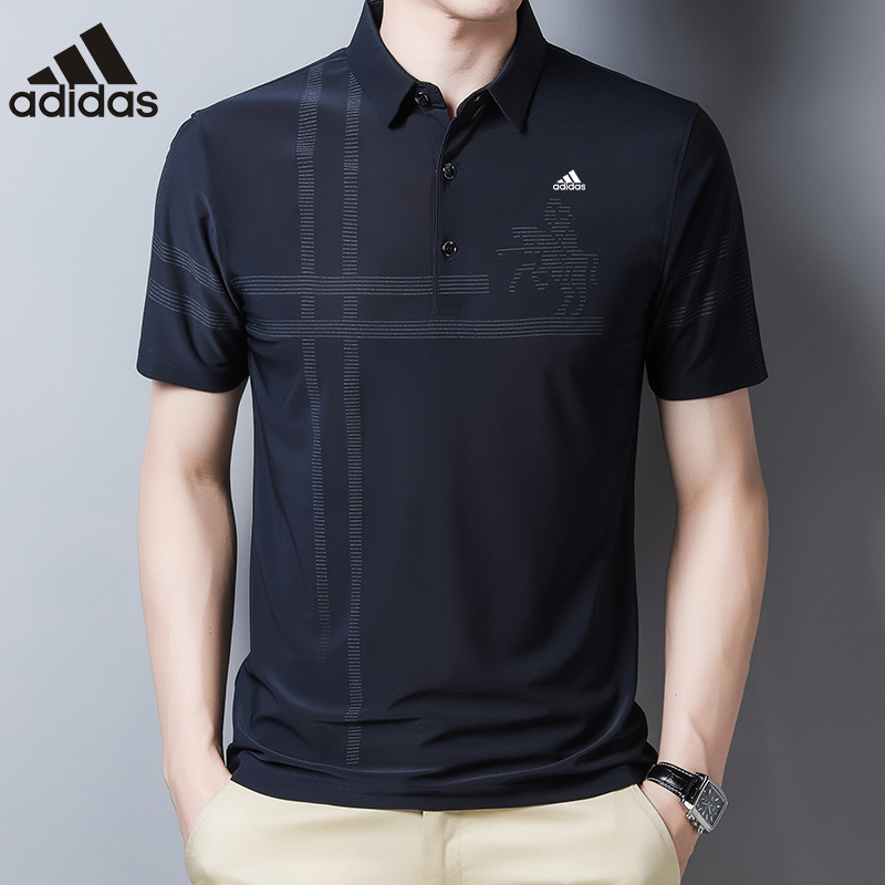 adidas cotton polo shirts