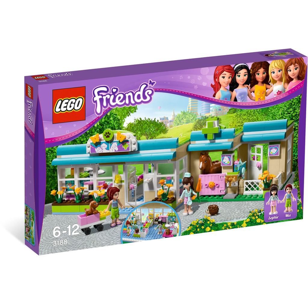 LEGO Friends Heartlake Vet 3188 