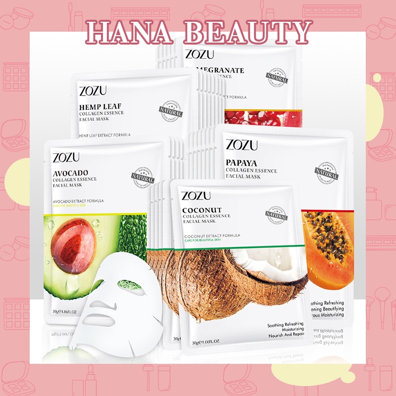 Hana Beauty 1pc Facial Mask Moisturizing And Whitening Wrinkle