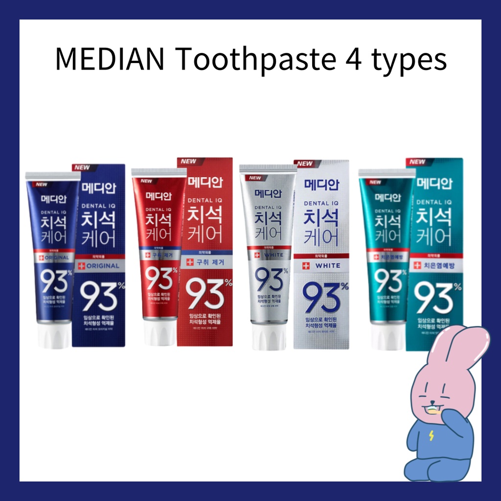 [median] Toothpaste 4 Types Toothpaste Median Toothpaste Median Korea Toothpaste Korean