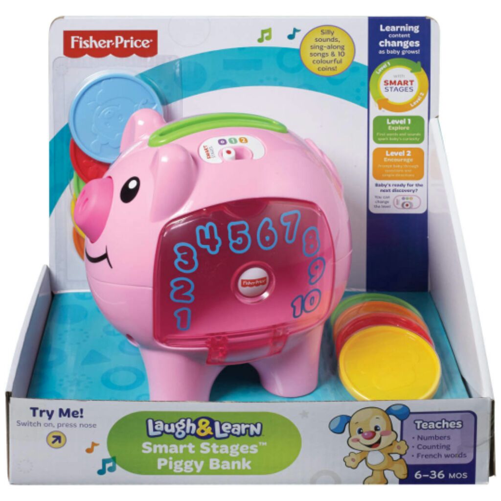 laugh and learn smart stages piggy bank