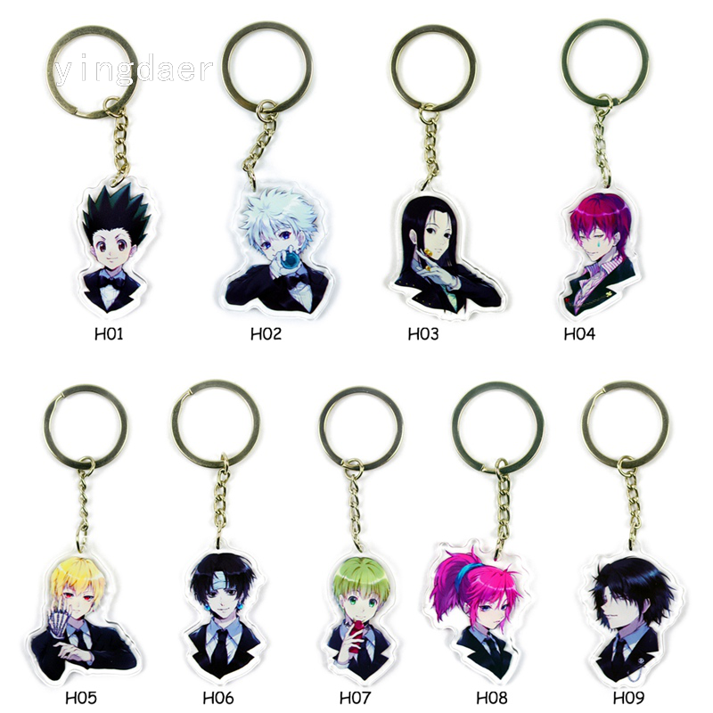 Hunter x Hunter Hisoka Cute Key Chain Charms Backpack Pendants Anime  Keychain | Shopee Singapore