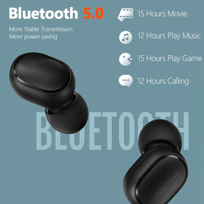 【Lowest price on the whole network】Original Xiaomi Global Redmi airdots basic Wireless Earphones Headphone Bluetooth 5.0 Mi Wireless Earbuds With Mic Earbuds