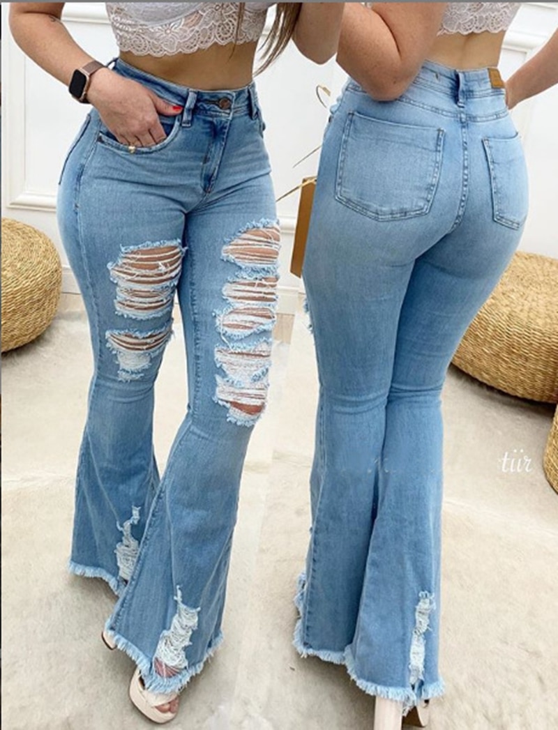 2019 bell bottom jeans