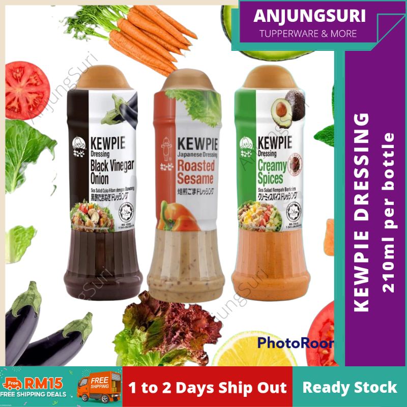 Kewpie Salad Dressing Halal Thousand Island Roasted Sesame Hot Spicy