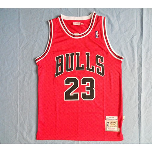 NBA Michael Jordan 23 Chicago Bulls Red 