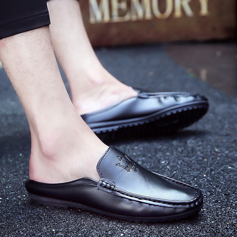 heel slippers men's