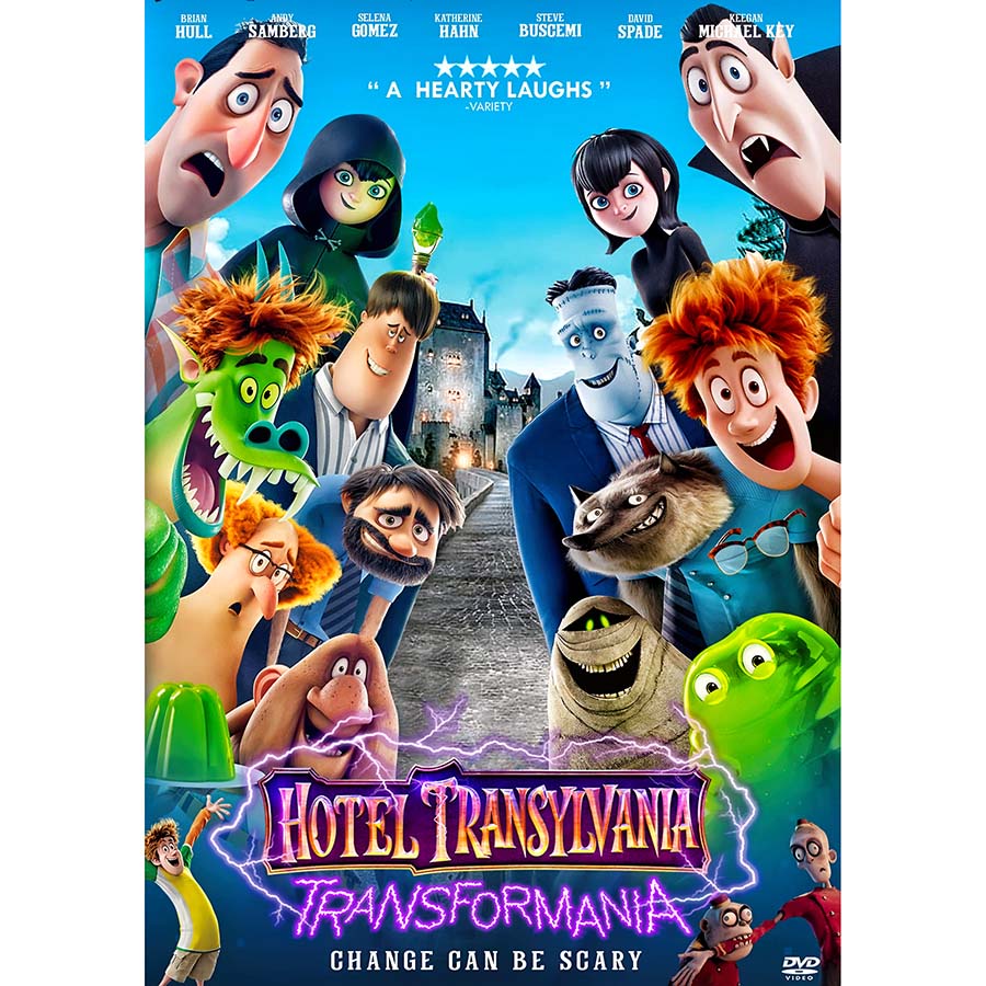 Hotel Transylvania: Transformania Animation Movies DVD HD 720P with English  and Indonesian Subtitles for Entertainment | Shopee Singapore