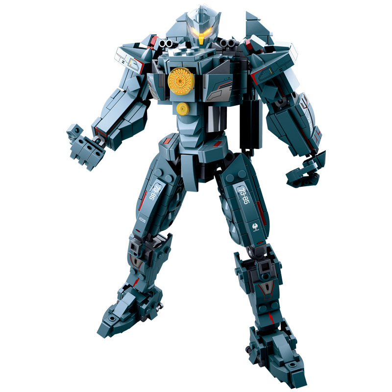 4 Style Sluban 0726 Pacific Rim Series Model Building Blocks Lego Compatible Children Diy Toy Revenge Wanderer Model Boy Gifts Shopee Singapore