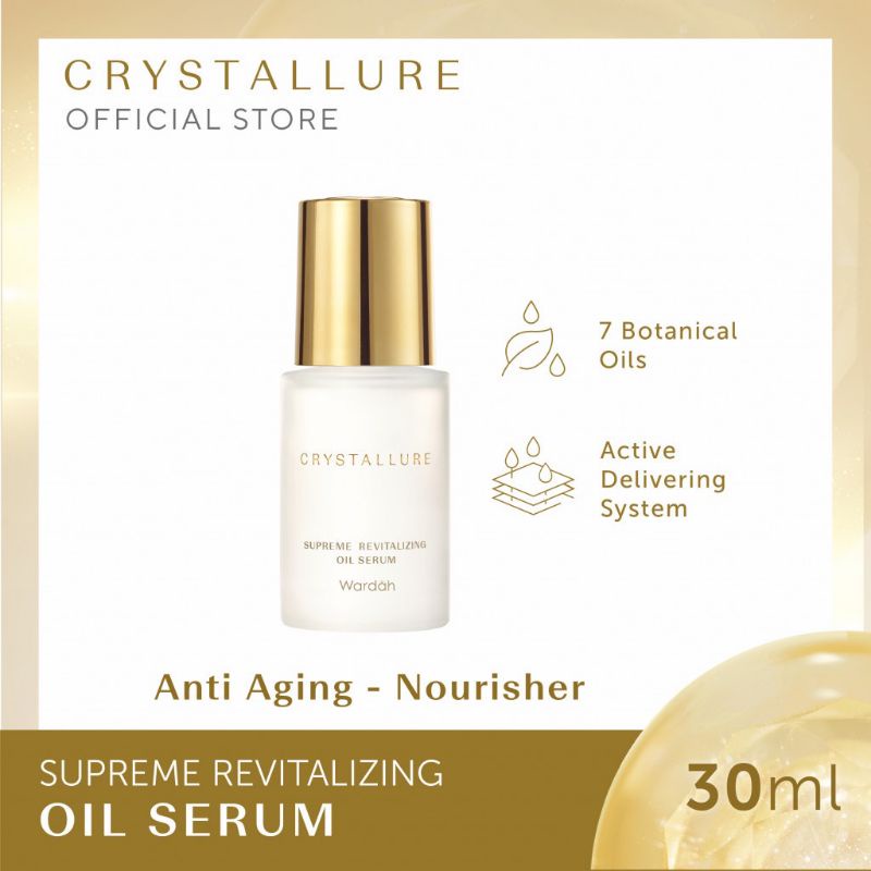 Crystallure Supreme Revitalizing oil Serum, 30ml Moisturizer 7