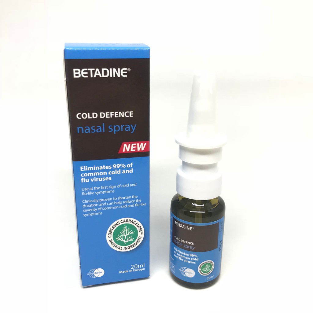 Betadine Cold Defence Nasal Spray (Adult/Kids) Shopee Singapore