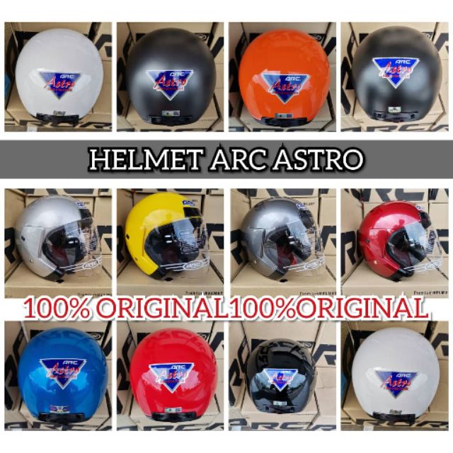 100 Original Helmet Arc Astro Shape Like Helmet Arc Discovery Helmet Visor Colour Arc Astro Available Too Shopee Singapore