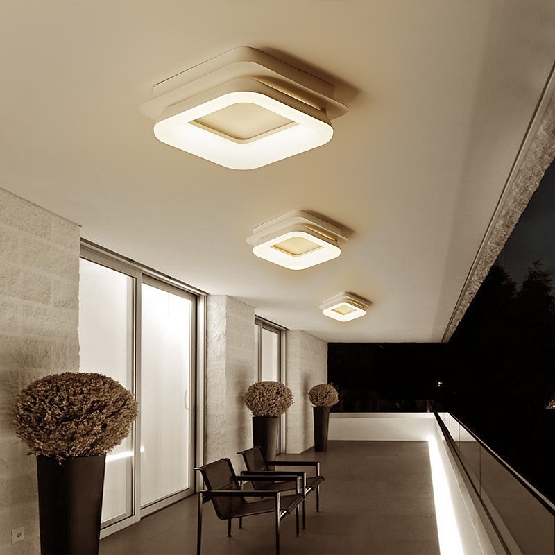 Corridor Aisle Led Ceiling Light Modern Balcony Light Foyer Light Home Lamp