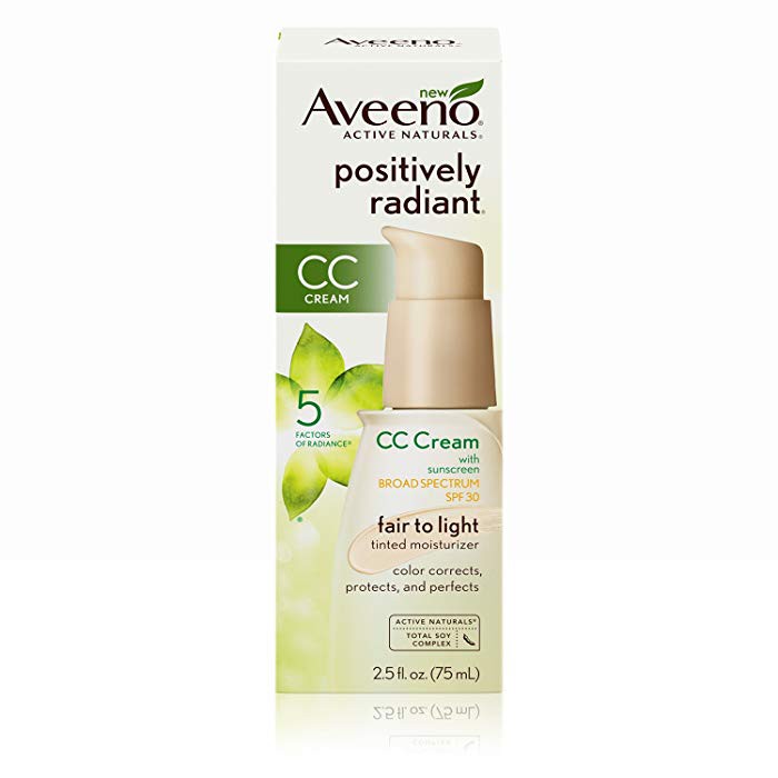 aveeno radiant spf 30