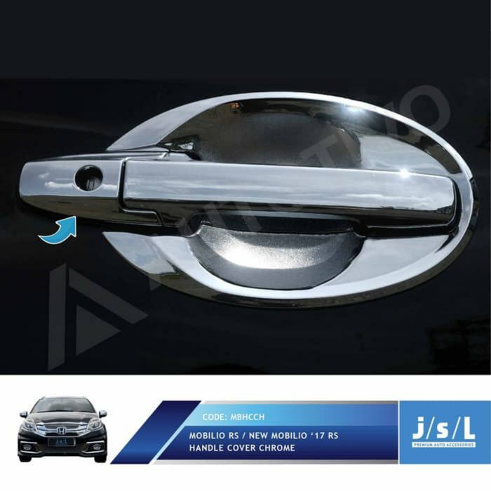 chrome car door handles