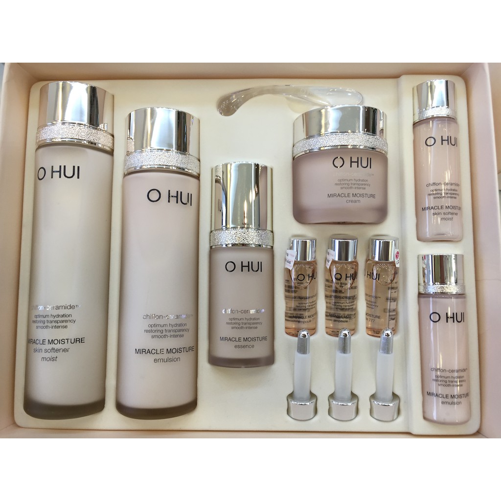 Ohui Miracle Moisture - Concentrated moisturizing product set | Shopee ...