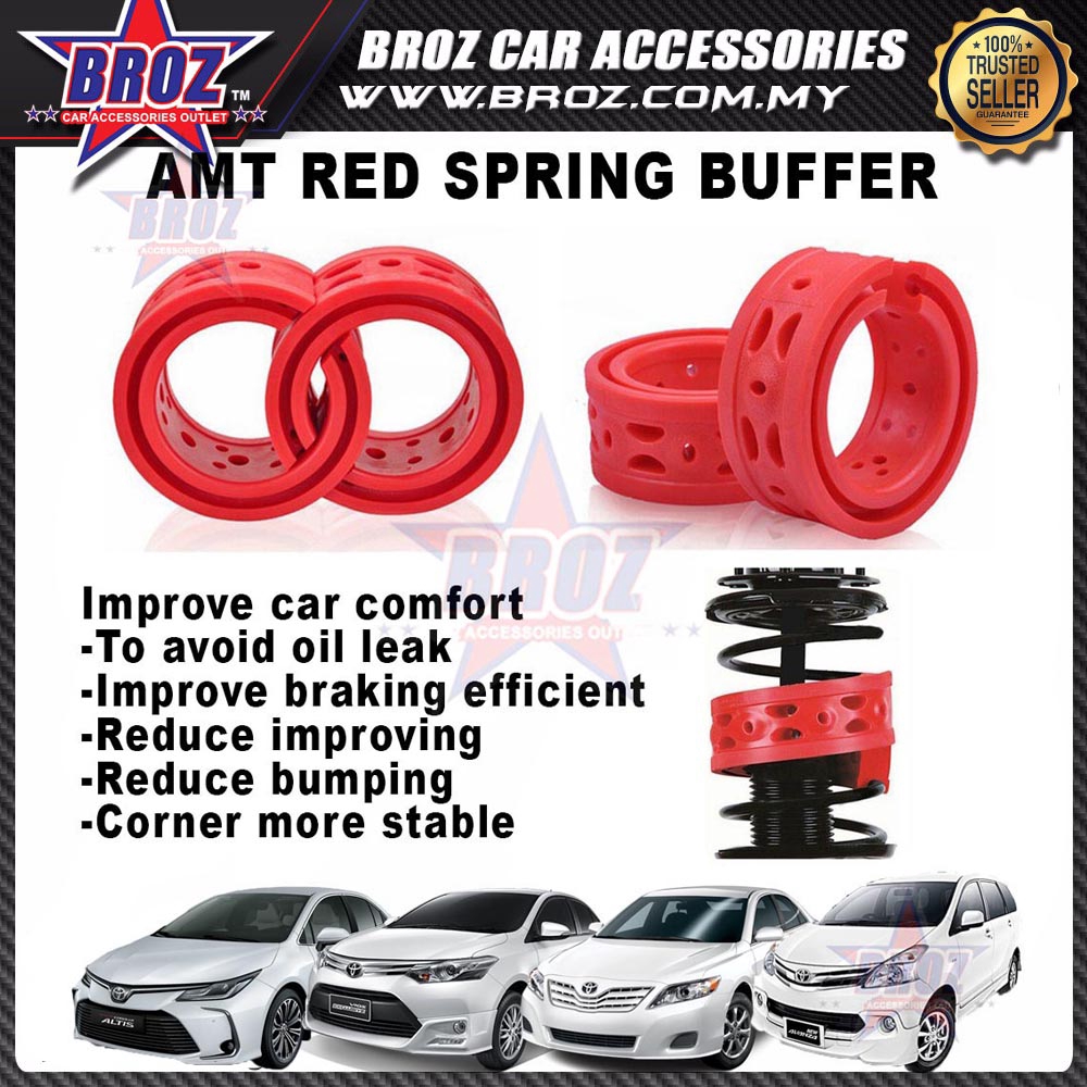 Shop Malaysia Toyota Vios Altis Camry Rush Avanza Innova Car Amt Car Shock Absorber Spring Buffer Spring Bumper Cushion Buffer Red Shopee Singapore