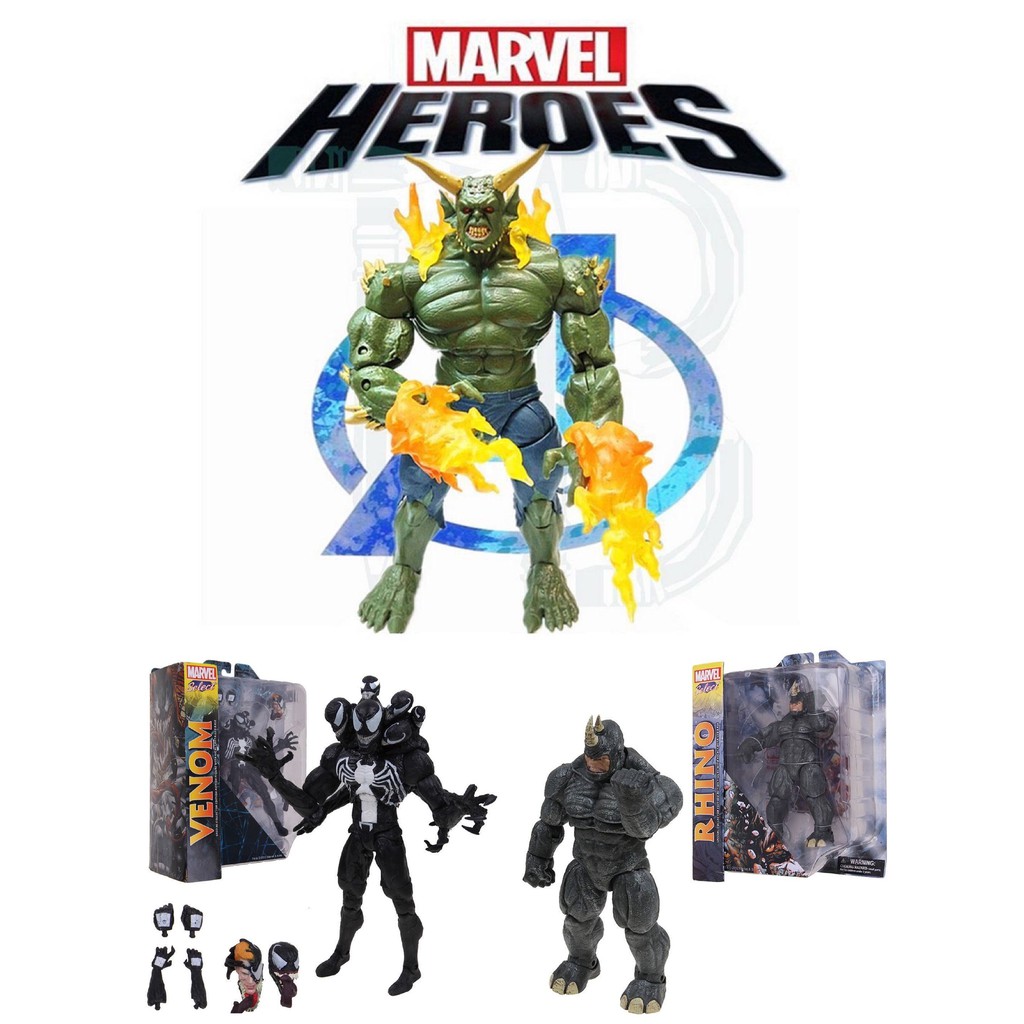 superhero action figure collection