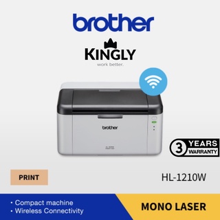 Brother HL-1210W 20PPM A4 Wireless Monochrome Laser Printer HL1210W 1210
