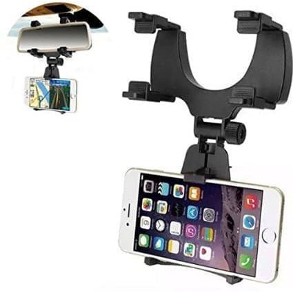 car mirror mobile holder