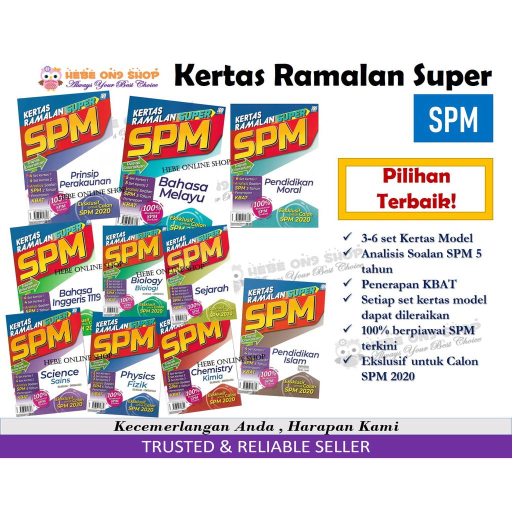 Sasbadi Super Spm Ramalan Paper 5 Years Spm Problem Analysis Shopee Singapore