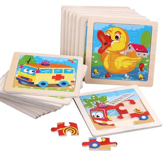 [NEW ARRIVAL] Wooden puzzle early educational toys for kids, children days gift pack #0