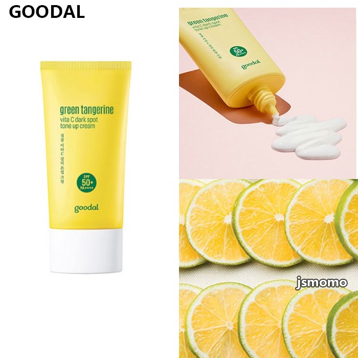 [ GOODAL ] Green Tangerine Vita C Dark Spot Tone Up Cream 50ml SPF50